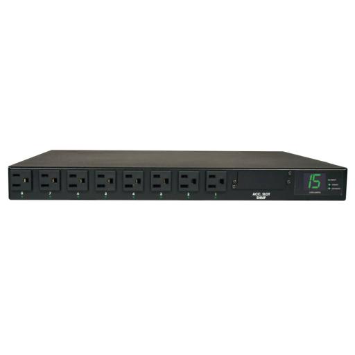 Tripp Lite PDU MONOFASICO CON MEDIDOR DIGITAL/SWITCH DE TRANSFERENCIA AUT