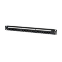 Tripp Lite PANEL DE CONEXIONES 24 PUERTOS CAT6 110 RJ45 ETHERNET 1U EN RAC
