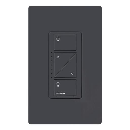 LUTRON CASETA WIRELESS (Caseta Wireless) Atenuador de pared. Aumenta/Disminuye Intensidad de Iluminación. No requiere cable neutro. 150W LED / 600W INC/HAL