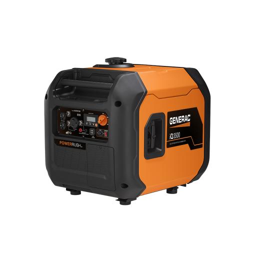 [GENERAC_IQ3500] GENERAC Generador Inversor Portátil a Gasolina 3kW, Arranque Eléctrico