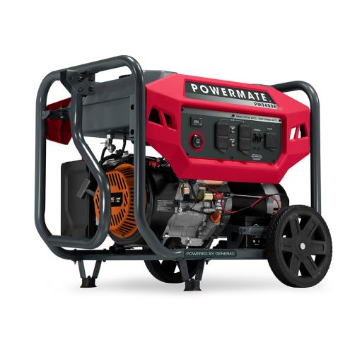 [POWERMATE_PM9400E] POWERMATE Generador Inversor Portátil a Gasolina, 7.5 kW, Arranque Manual