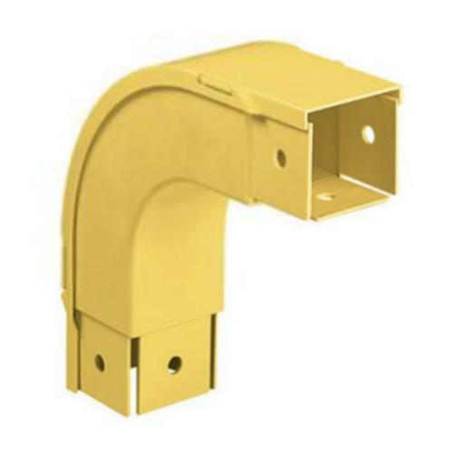 [PANDUIT_FOVRA2X2LYL] Panduit Bajada Vertical Exterior de 90º, Para uso con Canaletas 2x2 FiberRunner™, Color Amarillo