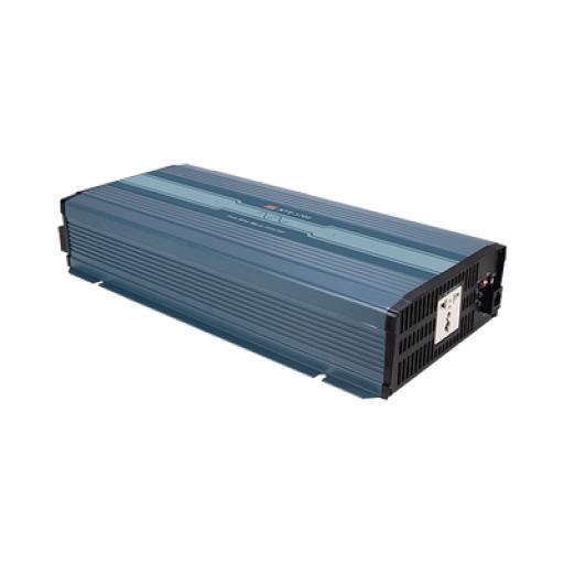 [MEANWELL_NTS1700112US] MEANWELL Inversor de Corriente de Onda Pura / Entrada 24 Vcd / Salida 1500 W 110 Vca 60 Hz