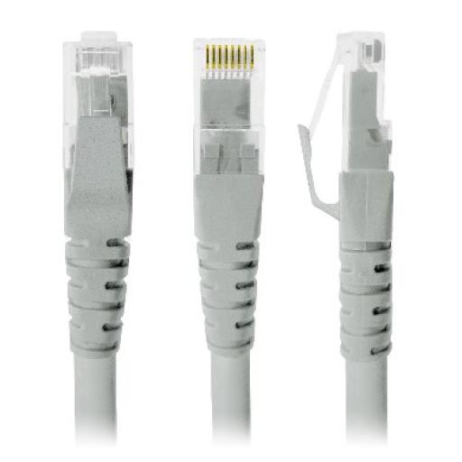 BRobotix CABLE DE PATCH RED, CAT6 UTP, GRIS, 2.0 M BROBOTIX 308200