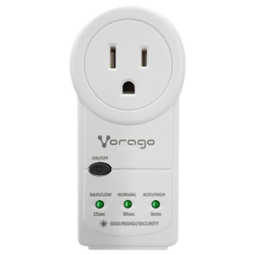 Vorago PROTECTOR DE VOLTAJE VORAGO RJ45/RJ11 PORTATIL 1800 W ELECTRODOMÉSTICOS (AVR-300-WH)