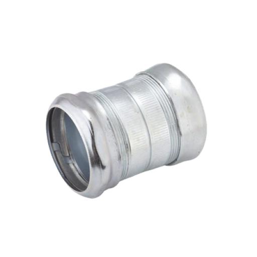 Hubbell Cople Compresión de Acero Galvanizado para Pared Delgada de 2".
