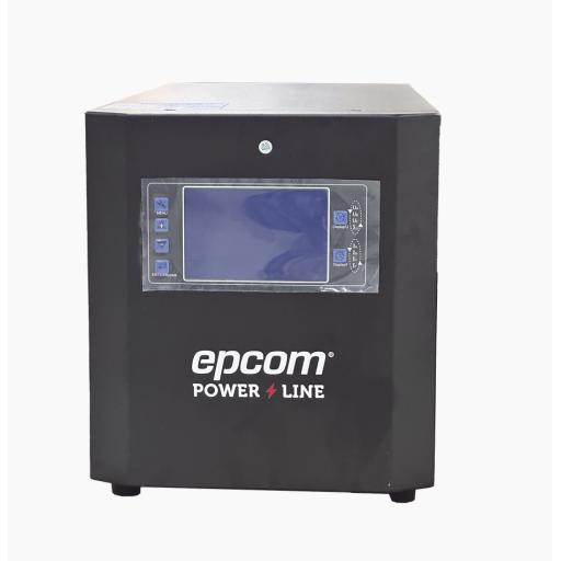 Epcom Regulador de Voltaje Industrial Bifásico 2 kVA/2 kW 220 V / Entrada 176-264 V Vca / Salida 215.6-224.4 Vca