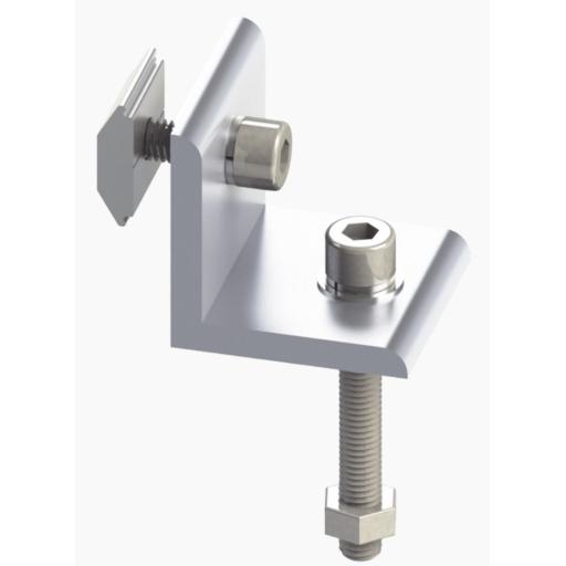Epcom Grupo Conector L de Aluminio  Anodizado 6005-T5