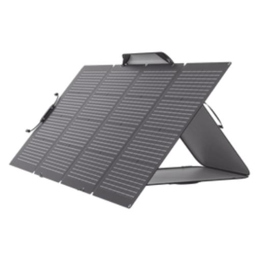 ECOFLOW Módulo Solar Bifacial, Portátil y Flexible de 220W Recomendado para Estaciones Portátiles EFD330, EFD350 ó EFD500 / Ajuste de Ángulo / Carga Eficiente / Incluye Cable XT60 a MC4