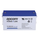 Epcom Batería 12 Vcc / 150 Ah / UL / Tecnología AGM-VRLA / CICLO PROFUNDO / Uso en aplicación fotovoltaica / terminales T5