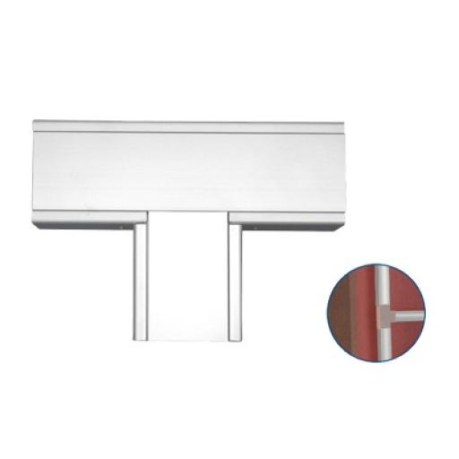 Thorsman Accesorio en "T" de Aluminio,  para canaleta INKA151 (8440-81001)
