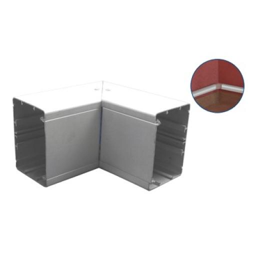 Thorsman Esquinero interior de Aluminio,  para canaleta INKA151 (8420-81001)