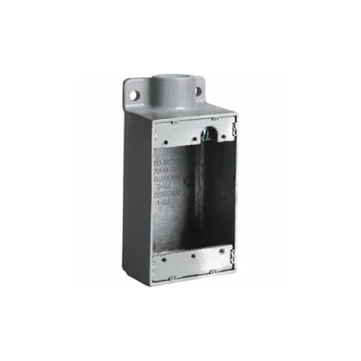 [HUBBELLKILLARK_HUB-FS-2] HUBBELL KILLARK Caja Rectangular Tipo FS de Aluminio libre de Cobre de  3/4".