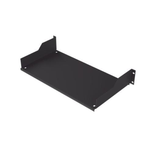 Linkedpro Charola para Rack de 19" de 2 postes, 23.5 cm de Profundidad, 2 Unidades de rack