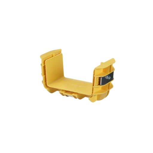 [PANDUIT_FRBC6X4LYL] Panduit Union Recta "Cople", Para Canaleta FiberRunner™ 6X4, Color Amarillo
