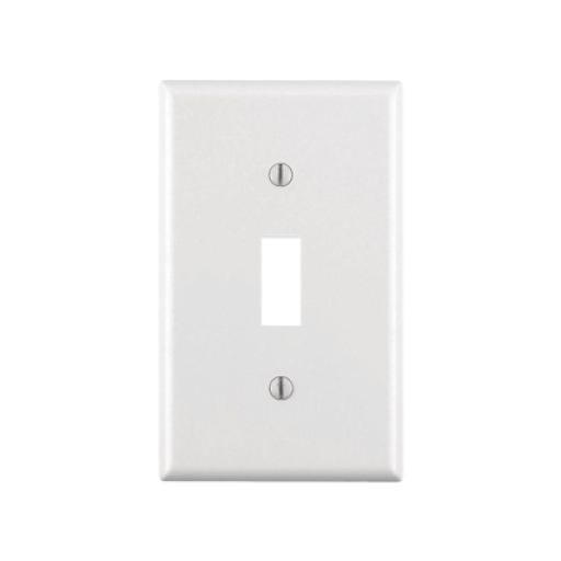 [HUBBELL_HUB-P1W] Hubbell Tapa para Contacto Rectangular Color Blanco.