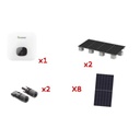 GROWATT Kit Solar Interconexion  / 5kW  220Vca / Inversor GROWATT / Montaje Incluido  
