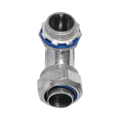 ANCLO Conector Curvo para tubo tipo Liquidtight de 1 1/4" (32 mm). Compatible con ANC-COT114.