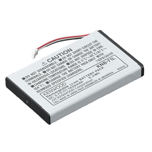 KENWOOD Batería Li-Ion 1430 mAh para PKT-03K y PKT-23K