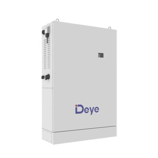 DEYE Estacion de Inversor Hibrido de 8 kW con 4 Baterías de 5.12Kwh y Gabinete