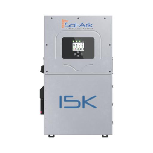 [SOL-ARK_15K2P] SOL-ARK Inversor Hibrido SOL-ARK, 15 Kw, 220 Vcc, Fase Dividida,  WIFI incluido, IP65, Entrada de Baterías a 48 Vcc