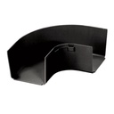 Panduit Ángulo Recto a 90º Horizontal, Para Canaletas FiberRunner™ 4X4, Color Negro