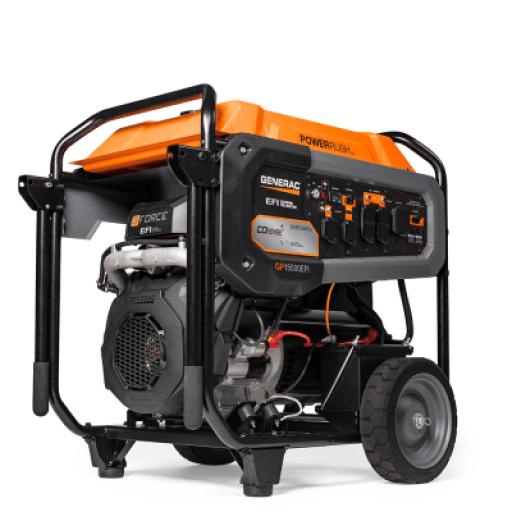 [GENERAC_GP15500E] GENERAC Generador Inversor Portátil a Gasolina, 15 kW, 120/240Vca,  Arranque Eléctrico