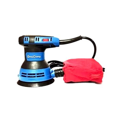 DONG CHENG Lijadora Orbital 300W con Almohadilla de 5 Pulgadas.