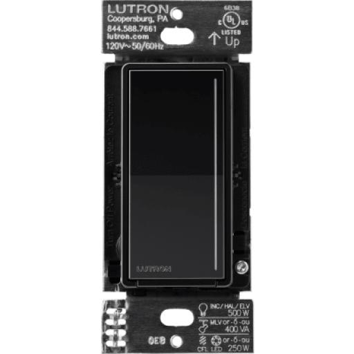 [LUTRON_RRSTPRONBL] Lutron (RadioRa3) Atenuador  táctil SUNNATA Dimmer PRO color negro para linea Radio Ra3, Requiere cable neutro 250W LED / CFL