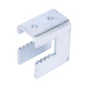 CHAROFIL Mordaza tipo perico troquelada para varilla de 1/4, Apertura de 3/4 utilizar tornillo de 3/8