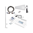 Epcom Kit Amplificador de Señal Celular 5G / Penta Banda; B28, B5, B2/25, B4/66 y B7 / Soporta 2G, 3G, 4G y 5G / Compatible con TELCEL, AT&T, MOVISTAR y OMV como Bait, PilloFon y más / Cobertura hasta 200 m2 / Incluye Antenas y Cable de 15 m