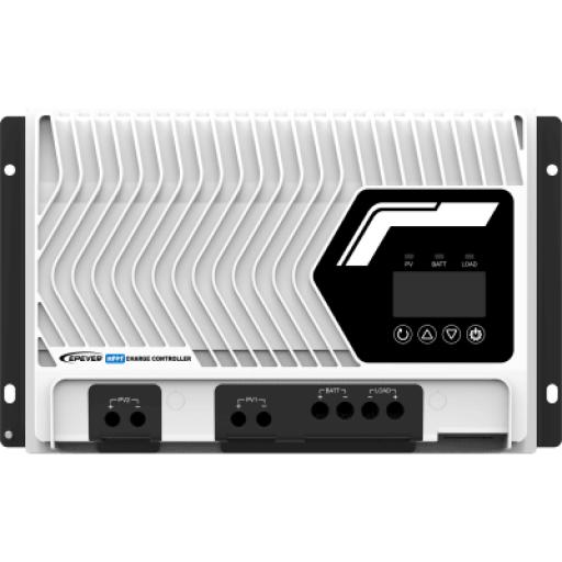 EPEVER Controlador Solar MPPT 100A 12/24/36/48V, Máximo Voltaje de Circuito Abierto Voc 200Vcc, Configurable para Baterías de Litio