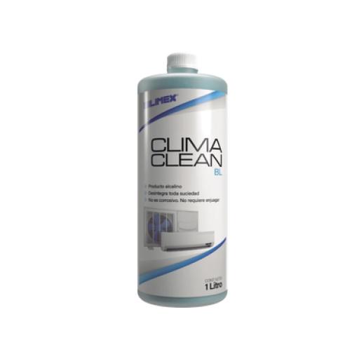 Silimex CLIMA CLEAN BL Limpiador a base ácida que garantiza una limpieza profunda y profesional en derpentines de minisplits, mejorando su eficiencia y prolongando su vida útil