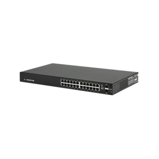 Ubiquiti Networks Switch EdgeMAX administrable de 24 puertos Gigabit + 2 Puertos SFP Gigabit