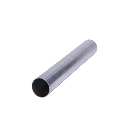 Tubo conduit 2" (52mm) X 3 metros pared delgada sin cople galvanizado sin rosca etiqueta verde, calibre 16. Marca kobrex
