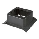 Panduit Caja de Conexión Doble, Para Uso con Canaleta de Piso AFR4BCBL6, Material PVC Rígido, Color Negro 