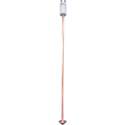 [LINKEDPROBYEPCOM_LP-GROUNDV] LINKEDPRO BY EPCOM  Electrodo de Cobre con Filtro Equipotencial y Compuesto Mejorador de 6Kg.