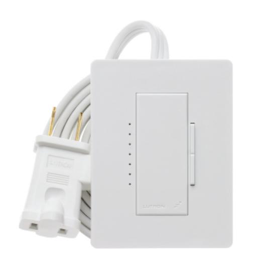 [LUTRON_RRD-3LD-SW] Lutron Adaptador dimmer de sobremesa plug-in para lámpara 120VCA/300W y 200W.