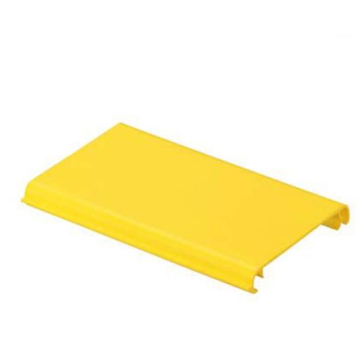 Panduit Tapa Con Bisagra a Presión Para Canaleta FiberRunner™ FR4X4YL10, de PVC Rígido, Color Amarillo, 3 m de Largo