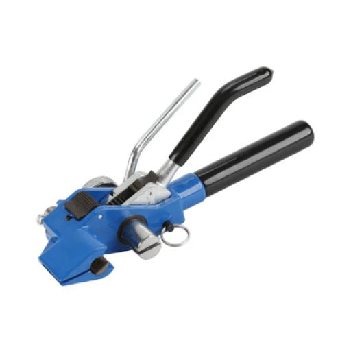 LINKEDPRO BY EPCOM Flejadora Tipo Matraca con Corte para Fleje de 3/4" y 5/8"