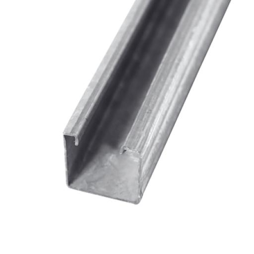 ANCLO Unicanal Sólido 4 X 2 cm X 3 m / Calibre 18.