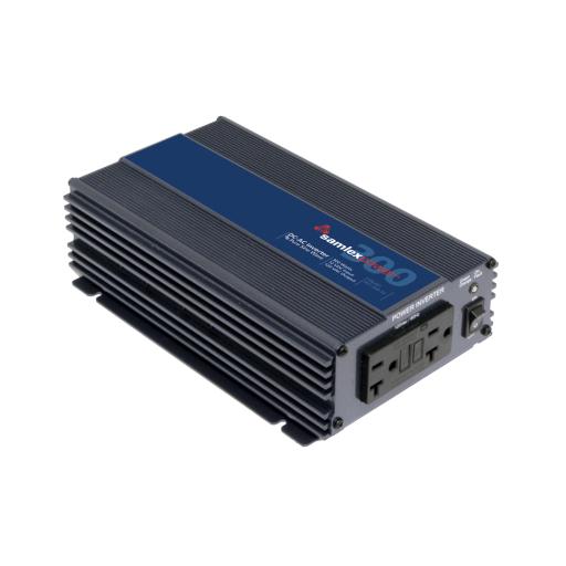 [SAMLEX_PST-300-12] Samlex Inversor de corriente onda pura 300W, entrada 12 Vcc, salida 120 Vca 60 Hz