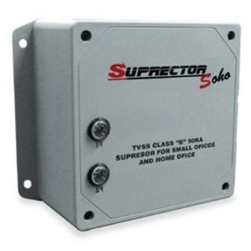 [TOTALGROUND_SOHO1F] Total Ground Supresor de Trasientes Clase B para Aplicaciones Residenciales, 1 Fase, 3 Hilos, 120 Vca.