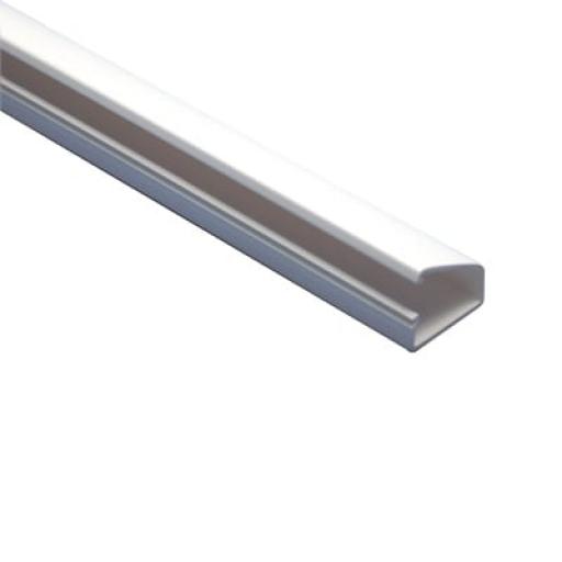 [THORSMAN_TMK-1020] Thorsman Canaleta blanca tipo bisagra de PVC auto extinguible, con cinta adhesiva, paquete con 4 piezas de 20x10x1100mm (5101-01272)