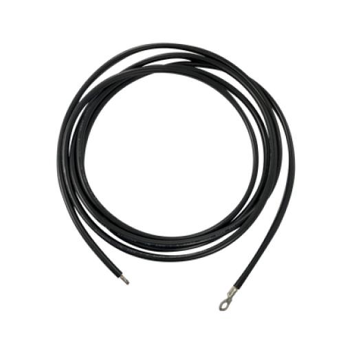[EPCOM_CBL-8AWG-3BLK] Epcom Cable para controlador, 3.0 m, negro, calibre 8 AWG con terminal de ojo en un extremo