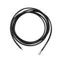 Epcom Cable para controlador, 3.0 m, negro, calibre 8 AWG con terminal de ojo en un extremo