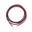 Epcom Cable para Controlador 3.0 m, Rojo, Calibre 8 AWG con Terminal de Ojo en un Extremo