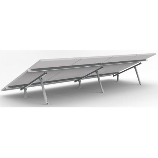 [EPCOM_EPL-AM01-1X4V2] Epcom Montaje para Panel Solar, Riel "7" de 4200mm para Módulos con Espesor de 40mm, Velocidad de Viento Máx. 162km/h