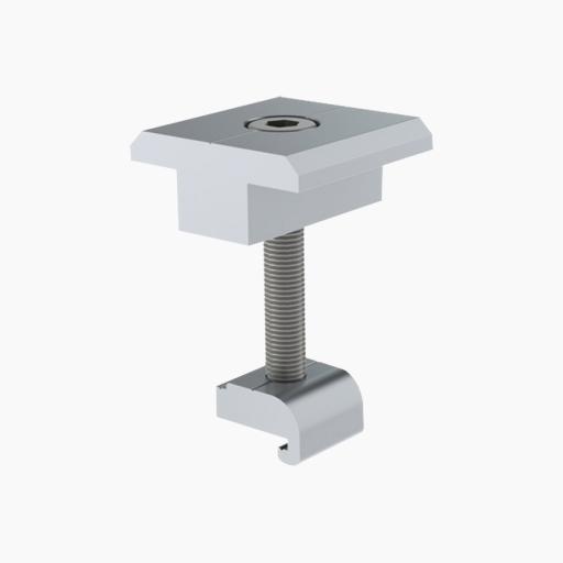 Epcom Sujetador Intermedio 30 mm para montaje de paneles solares en riel7