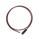 Epcom Cable Fotovoltaico, 1.5 m, Rojo, Calibre 10 AWG con terminal MC4-M en un extremo